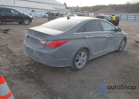2013 Hyundai Sonata Limited из США, поврежденный, VIN 5NPEC4AC0DH593851
